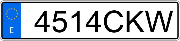 Numer rejestracyjny 4514CKW posiada OPEL VECTRA Numer rejestracyjny 4514CKW posiada OPEL VECTRA