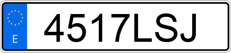 Numer rejestracyjny 4517LSJ posiada AUDI A6 Numer rejestracyjny 4517LSJ posiada AUDI A6