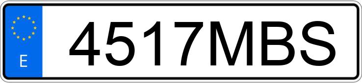 Numer rejestracyjny 4517MBS posiada FORD RANGER