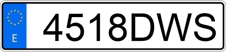 Numer rejestracyjny 4518DWS posiada VOLKSWAGEN CROSSPOLO Numer rejestracyjny 4518DWS posiada VOLKSWAGEN CROSSPOLO