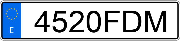 Numer rejestracyjny 4520FDM posiada OPEL COMBO Numer rejestracyjny 4520FDM posiada OPEL COMBO