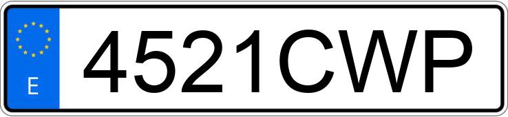 Numer rejestracyjny 4521CWP posiada HONDA CBR 600 Numer rejestracyjny 4521CWP posiada HONDA CBR 600