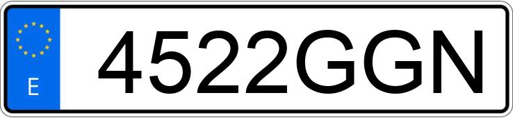 Numer rejestracyjny 4522GGN posiada FIAT PUNTO Numer rejestracyjny 4522GGN posiada FIAT PUNTO