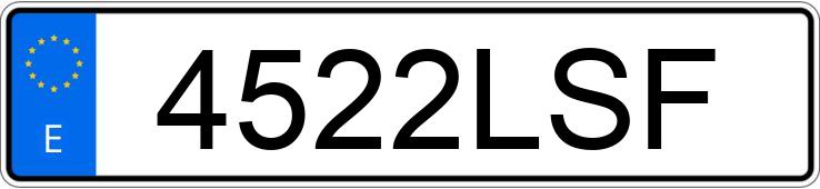 Numer rejestracyjny 4522LSF posiada CITROEN C3 AIRCROSS