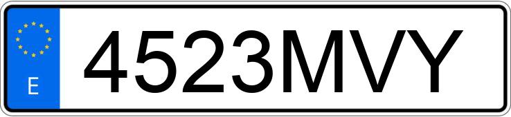 Numer rejestracyjny 4523MVY posiada FORD FOCUS Numer rejestracyjny 4523MVY posiada FORD FOCUS