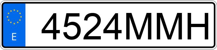 Numer rejestracyjny 4524MMH posiada FORD KUGA Numer rejestracyjny 4524MMH posiada FORD KUGA