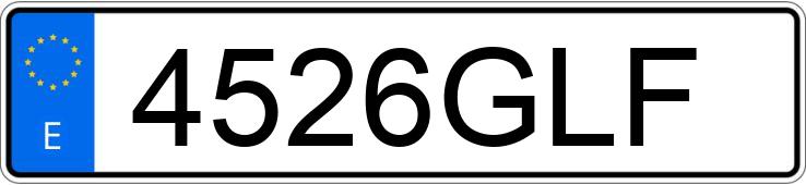 Numer rejestracyjny 4526GLF posiada CITROEN C4