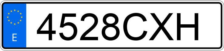Numer rejestracyjny 4528CXH posiada MINI MINI Numer rejestracyjny 4528CXH posiada MINI MINI