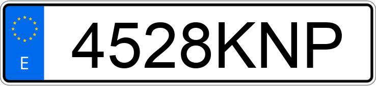 Numer rejestracyjny 4528KNP posiada RENAULT CAPTUR