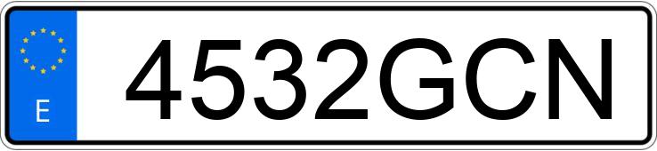 Numer rejestracyjny 4532GCN posiada BMW SERIE 5 Numer rejestracyjny 4532GCN posiada BMW SERIE 5