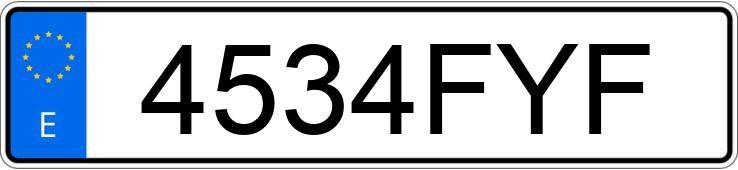 Numer rejestracyjny 4534FYF posiada BMW SERIE 1 Numer rejestracyjny 4534FYF posiada BMW SERIE 1