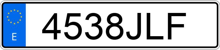 Numer rejestracyjny 4538JLF posiada OPEL MOKKA