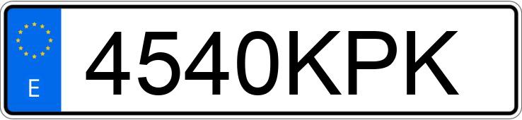 Numer rejestracyjny 4540KPK posiada BMW C Numer rejestracyjny 4540KPK posiada BMW C