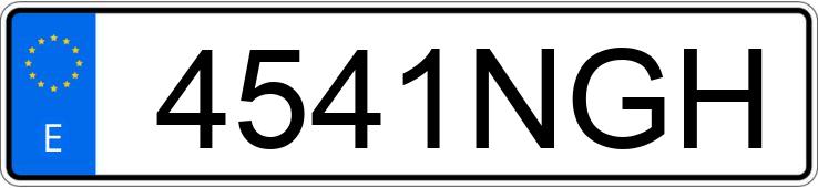 Numer rejestracyjny 4541NGH posiada VOLKSWAGEN TRANSPORTER Numer rejestracyjny 4541NGH posiada VOLKSWAGEN TRANSPORTER