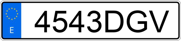 Numer rejestracyjny 4543DGV posiada PEUGEOT 206 Numer rejestracyjny 4543DGV posiada PEUGEOT 206