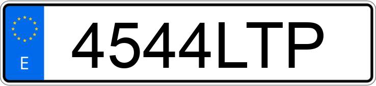 Numer rejestracyjny 4544LTP posiada PEUGEOT 208