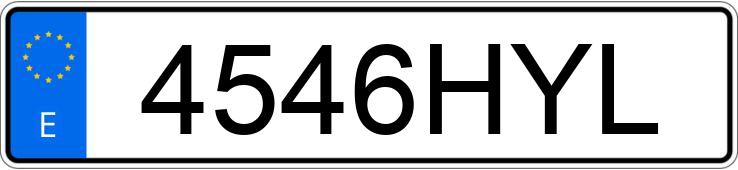 Numer rejestracyjny 4546HYL posiada NISSAN QASHQAI Numer rejestracyjny 4546HYL posiada NISSAN QASHQAI