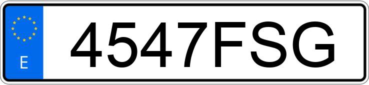 Numer rejestracyjny 4547FSG posiada PEUGEOT 207 Numer rejestracyjny 4547FSG posiada PEUGEOT 207