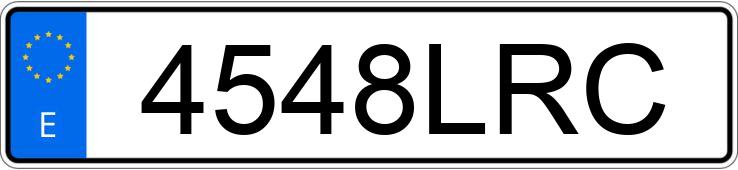 Numer rejestracyjny 4548LRC posiada MERCEDES GLE (167)