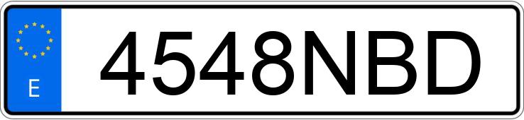 Numer rejestracyjny 4548NBD posiada VOLKSWAGEN TRANSPORTER Numer rejestracyjny 4548NBD posiada VOLKSWAGEN TRANSPORTER