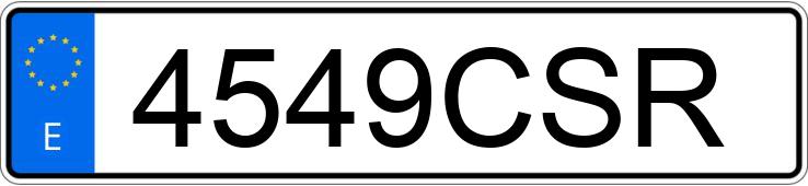 Numer rejestracyjny 4549CSR posiada AUDI A3 Numer rejestracyjny 4549CSR posiada AUDI A3