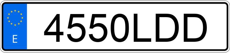 Numer rejestracyjny 4550LDD posiada SYM SYMPHONY Numer rejestracyjny 4550LDD posiada SYM SYMPHONY