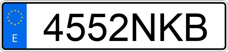 Numer rejestracyjny 4552NKB posiada KIA XCEED