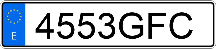 Numer rejestracyjny 4553GFC posiada FORD FOCUS Numer rejestracyjny 4553GFC posiada FORD FOCUS