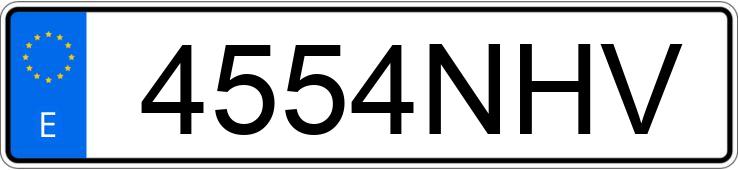 Numer rejestracyjny 4554NHV posiada FORD KUGA Numer rejestracyjny 4554NHV posiada FORD KUGA