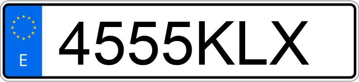 Numer rejestracyjny 4555KLX posiada BMW SERIE 4 Numer rejestracyjny 4555KLX posiada BMW SERIE 4