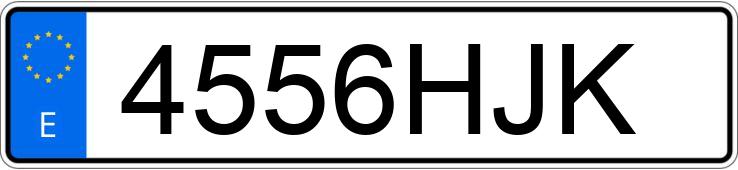 Numer rejestracyjny 4556HJK posiada CITROEN C4 GRAND PICASSO