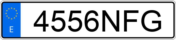 Numer rejestracyjny 4556NFG posiada MERCEDES GLA (247)