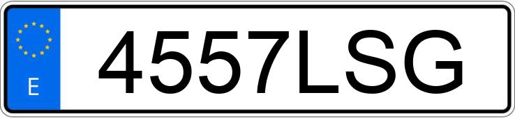 Numer rejestracyjny 4557LSG posiada SKODA KAMIQ