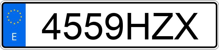 Pirat drogowy w pojeździe o numerach rejestracyjnych 4559HZX Pirat drogowy w pojeździe o numerach rejestracyjnych 4559HZX