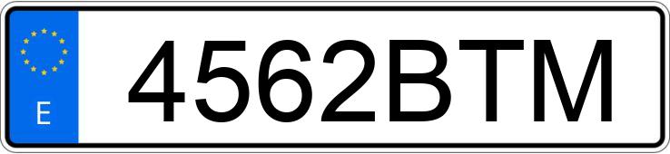 Numer rejestracyjny 4562BTM posiada RENAULT MEGANE Numer rejestracyjny 4562BTM posiada RENAULT MEGANE