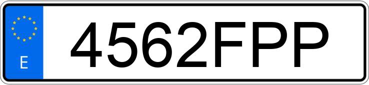 Numer rejestracyjny 4562FPP posiada CHRYSLER SEBRING