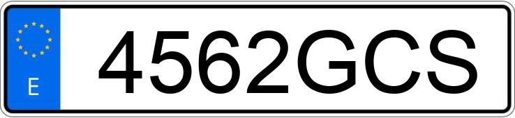 Numer rejestracyjny 4562GCS posiada PEUGEOT 308