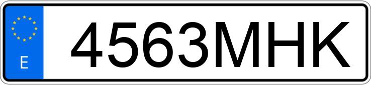 Numer rejestracyjny 4563MHK posiada FORD TRANSIT Numer rejestracyjny 4563MHK posiada FORD TRANSIT