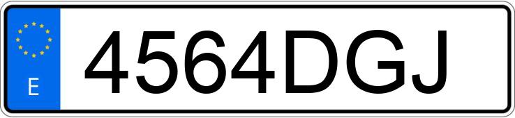 Numer rejestracyjny 4564DGJ posiada MERCEDES M (163-164)