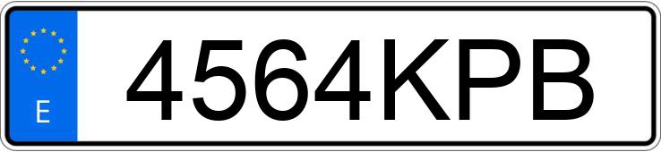 Numer rejestracyjny 4564KPB posiada HYUNDAI I30 FASTBACK