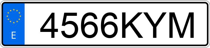 Numer rejestracyjny 4566KYM posiada KIA SPORTAGE Numer rejestracyjny 4566KYM posiada KIA SPORTAGE