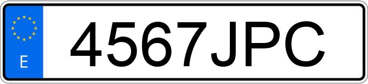 Numer rejestracyjny 4567JPC posiada CITROEN C4 CACTUS