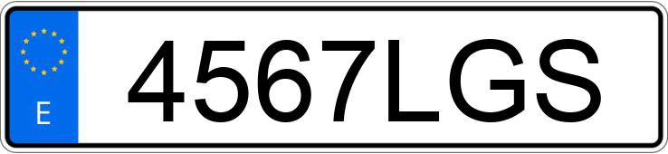 Numer rejestracyjny 4567LGS posiada BMW SERIE 2