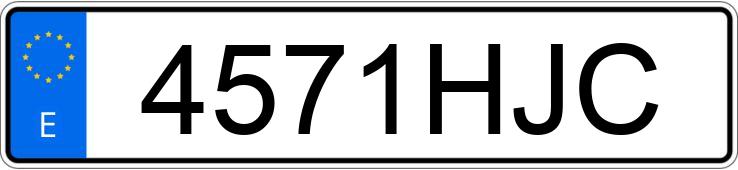 Numer rejestracyjny 4571HJC posiada FORD KUGA