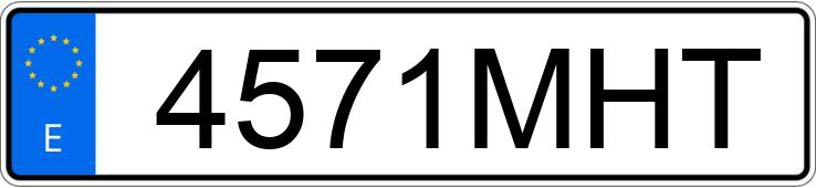 Numer rejestracyjny 4571MHT posiada CITROEN C3