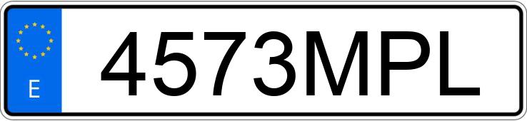 Il numero di registrazione 4573MPL ha RENAULT CLIO EQUILIBRE 1.5 BLUEDCI 100