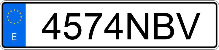 Numer rejestracyjny 4574NBV posiada HYUNDAI I20