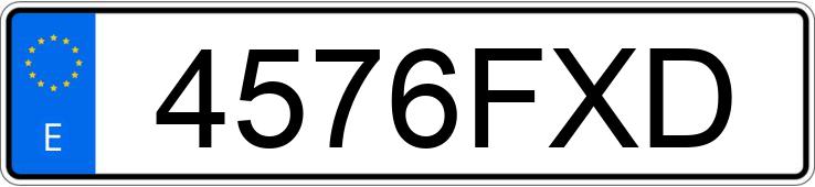 Numer rejestracyjny 4576FXD posiada CITROEN C4 Numer rejestracyjny 4576FXD posiada CITROEN C4