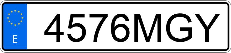 Numer rejestracyjny 4576MGY posiada MAZDA CX-5 Numer rejestracyjny 4576MGY posiada MAZDA CX-5