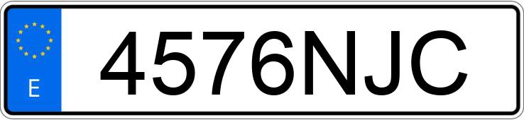 Numer rejestracyjny 4576NJC posiada HONDA NC 750 Numer rejestracyjny 4576NJC posiada HONDA NC 750